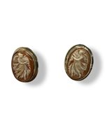 Pendientes Mandile 1922 Mujer Cammei  in Plata Conchiglia 2MORCM35